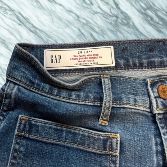 Gap 70s Flare High-rise Jean - Picture 5 of 7